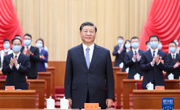 中国共产主义青年团第十九次全国代表大会在京开幕 习近平等党和国家领导人到会祝贺