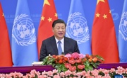 习近平出席中华人民共和国恢复联合国合法席位50周年纪念会议并发表重要讲话